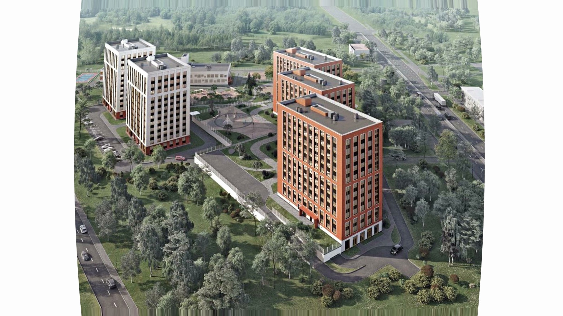 ЖК АкадемикА — общий вид