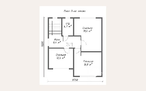 ЖК АкадемикА: планировка 1