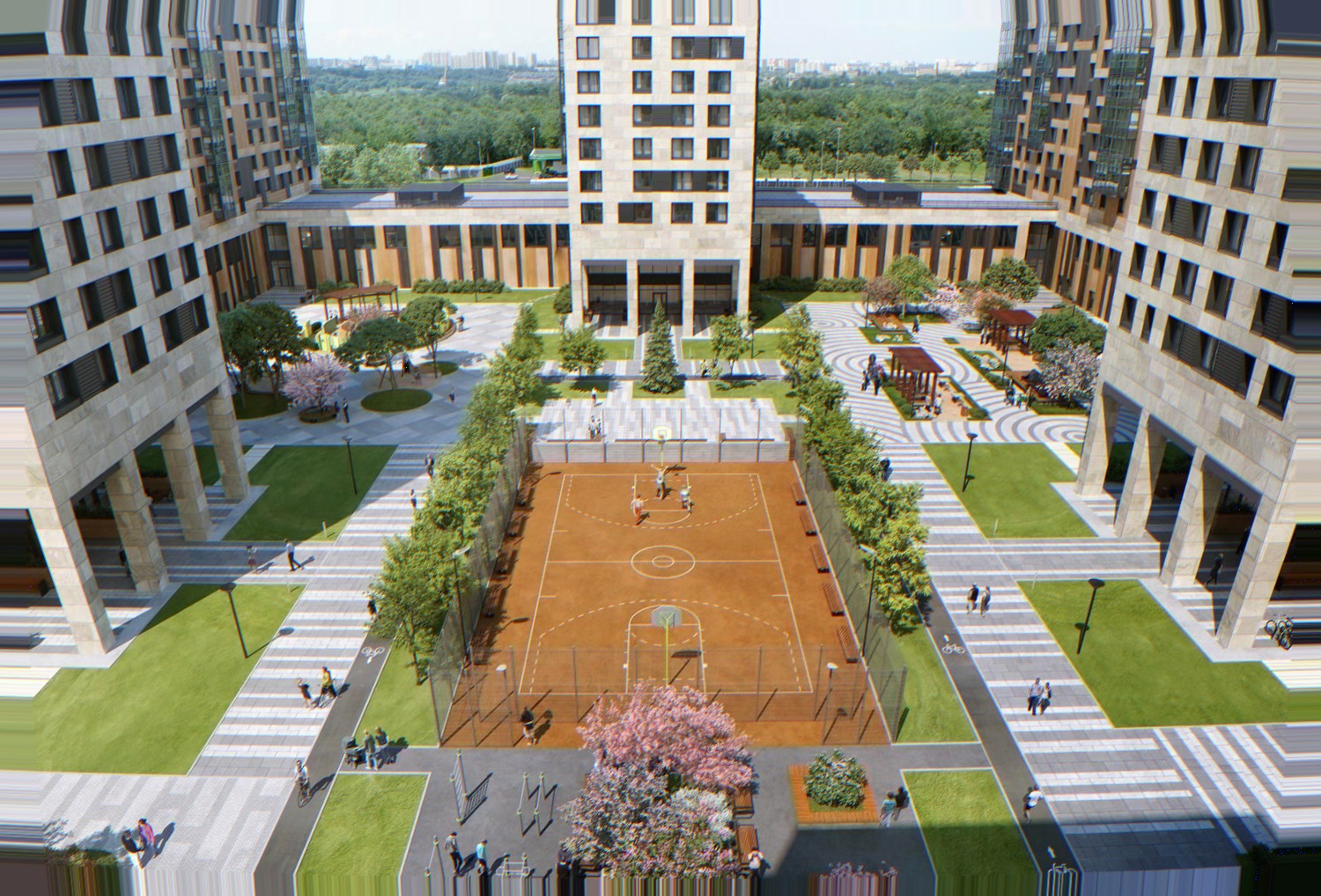 ЖК Академия: общий план (контент)