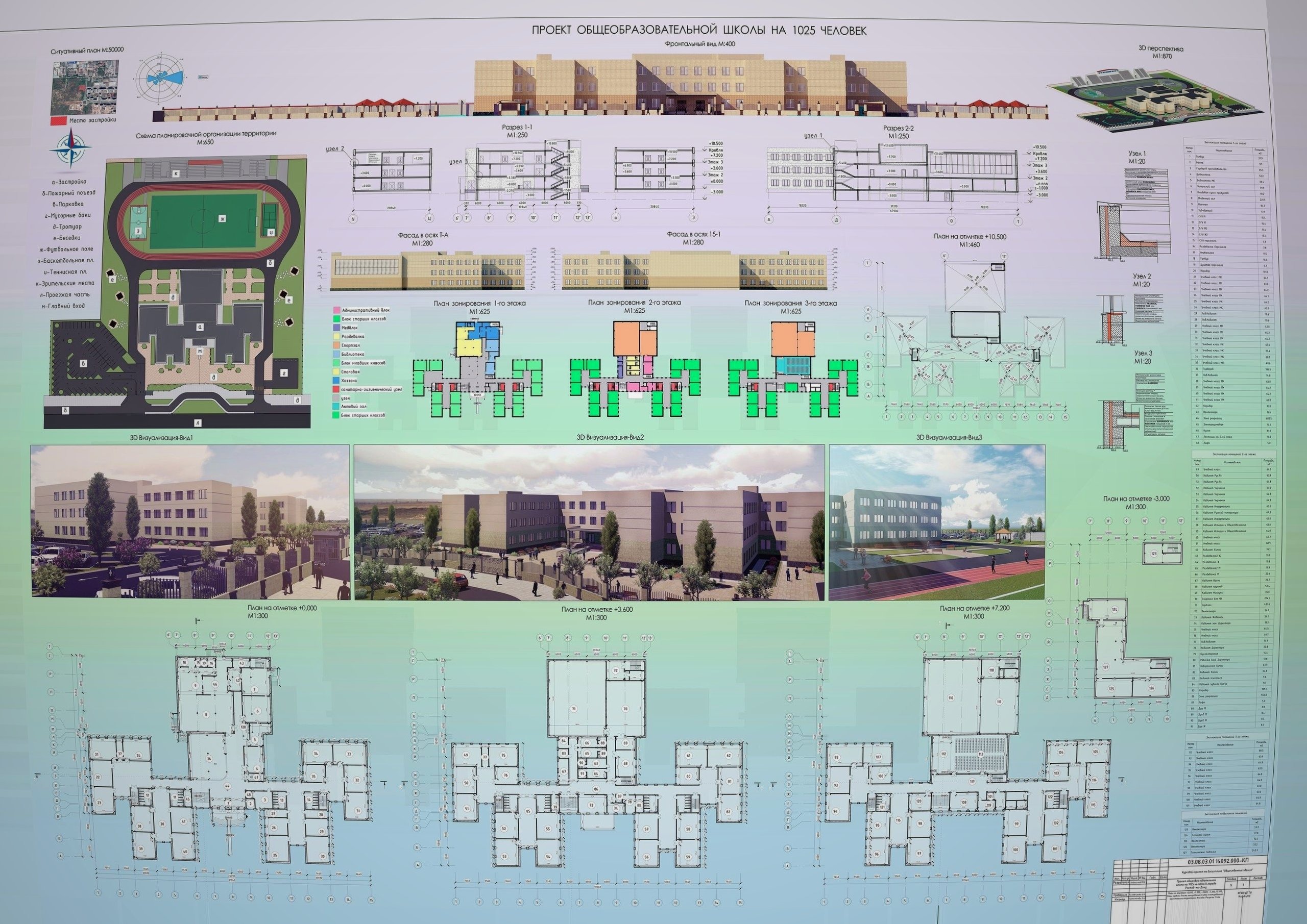 ЖК Аксиома: общий план (контент)