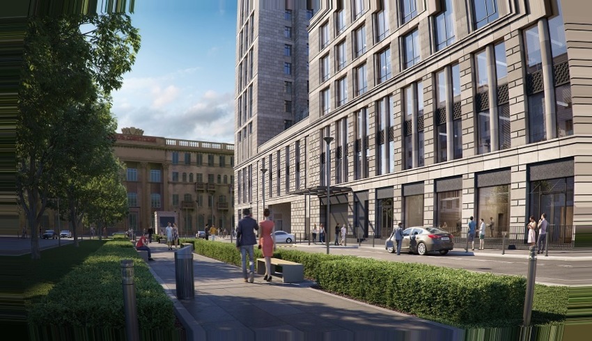 ЖК Alcon Tower: общий план (контент)