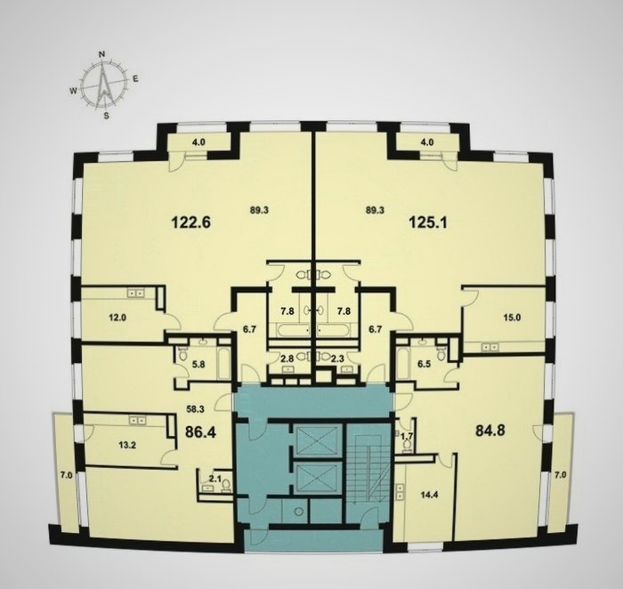 ЖК Алексеевский: общий план (контент)
