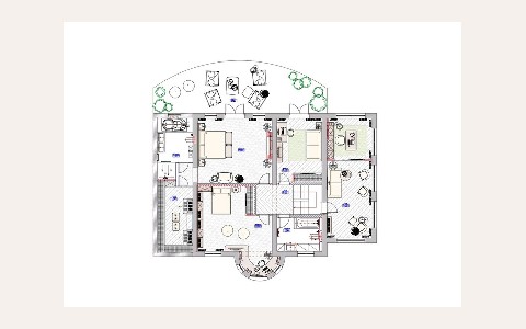ЖК Алиса — планировка 5 ЖК Алиса: планировка 5