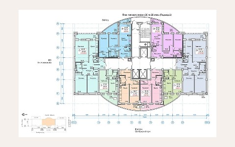 ЖК Алые Паруса: планировка 2