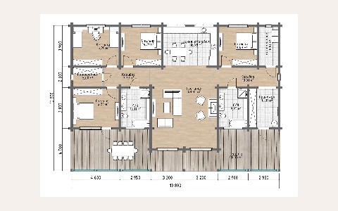 ЖК Андреевский: планировка 1