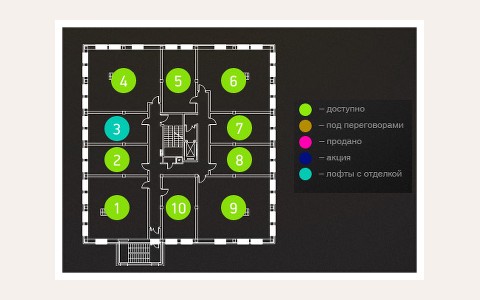 ЖК Апарт-комплекс Metropolis Loft: планировка 5