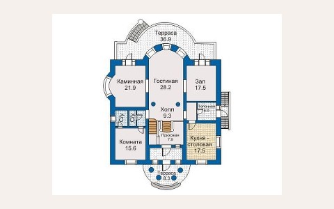 ЖК Арбатская Усадьба: планировка 3