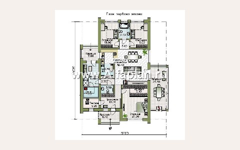 ЖК Аркада Хаус: планировка 3