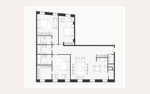 ЖК Artisan: планировка 1