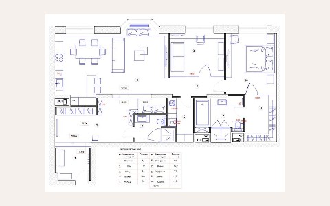 ЖК Авангард: планировка 1