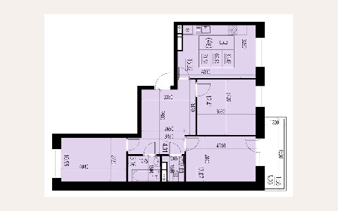 ЖК Авангард: планировка 2
