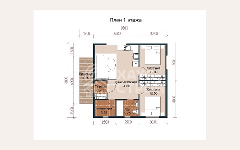 ЖК Авангард: планировка 5