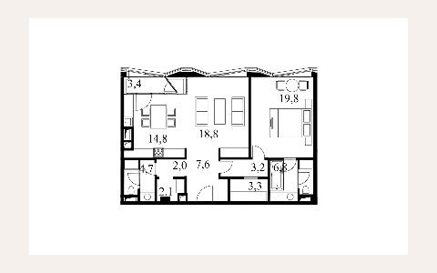 ЖК Balchug Residence Планировка 4