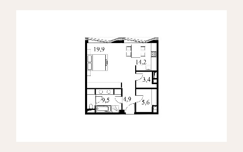 ЖК Balchug Residence Планировка 5
