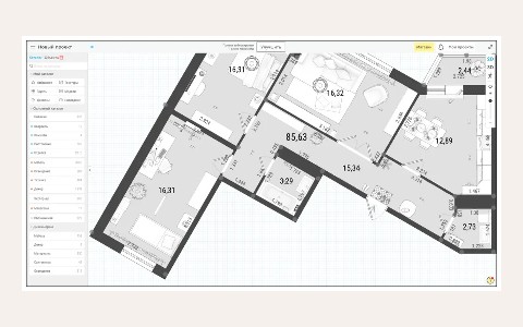 ЖК Cameo: планировка 3