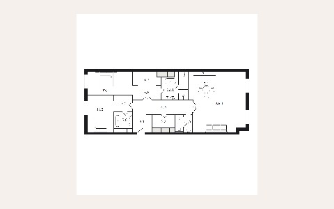 ЖК Carre Blanc: планировка 3