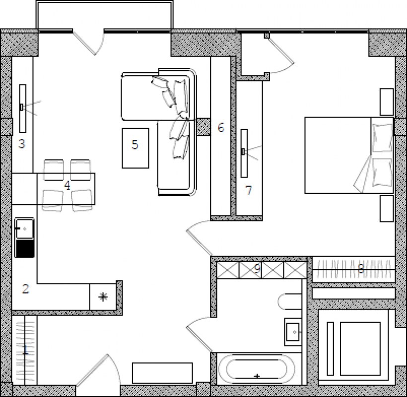 ЖК Clerkenwell House Планировка 4