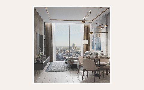 ЖК Cosmos Selection Arbat Apartments — планировка 1 ЖК Cosmos Selection Arbat Apartments: планировка 1