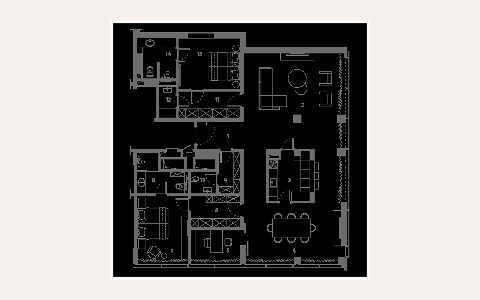ЖК Cosmos Selection Arbat Apartments Планировка 4