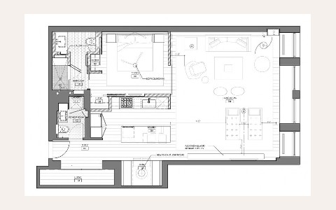 ЖК Depre Loft: планировка 1