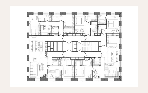 ЖК Долгоруковская 25: планировка 4
