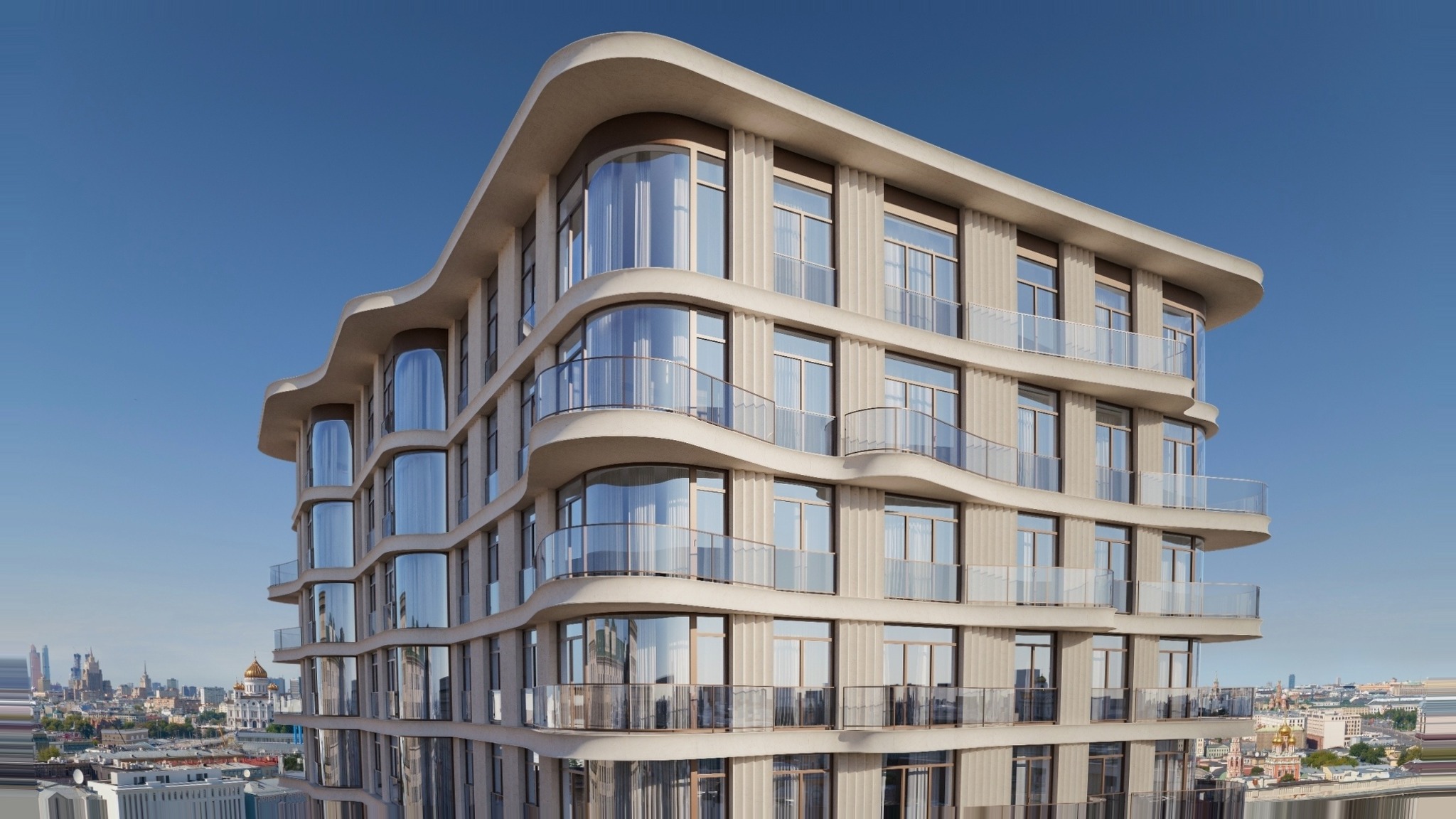 ЖК Дом Лаврушинский — общий вид