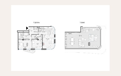 ЖК Дом Лаврушинский: планировка 1