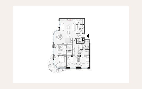 ЖК Дом Лаврушинский: планировка 4