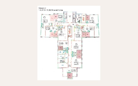 ЖК Дом на Беговой: планировка 1