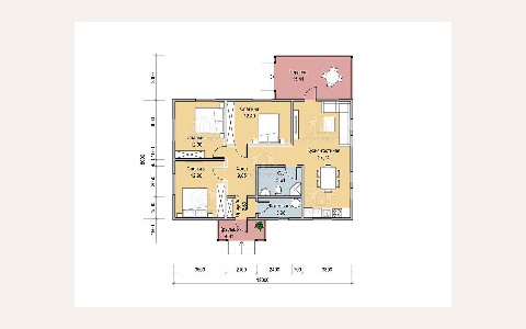 ЖК Дом на Красина: планировка 1