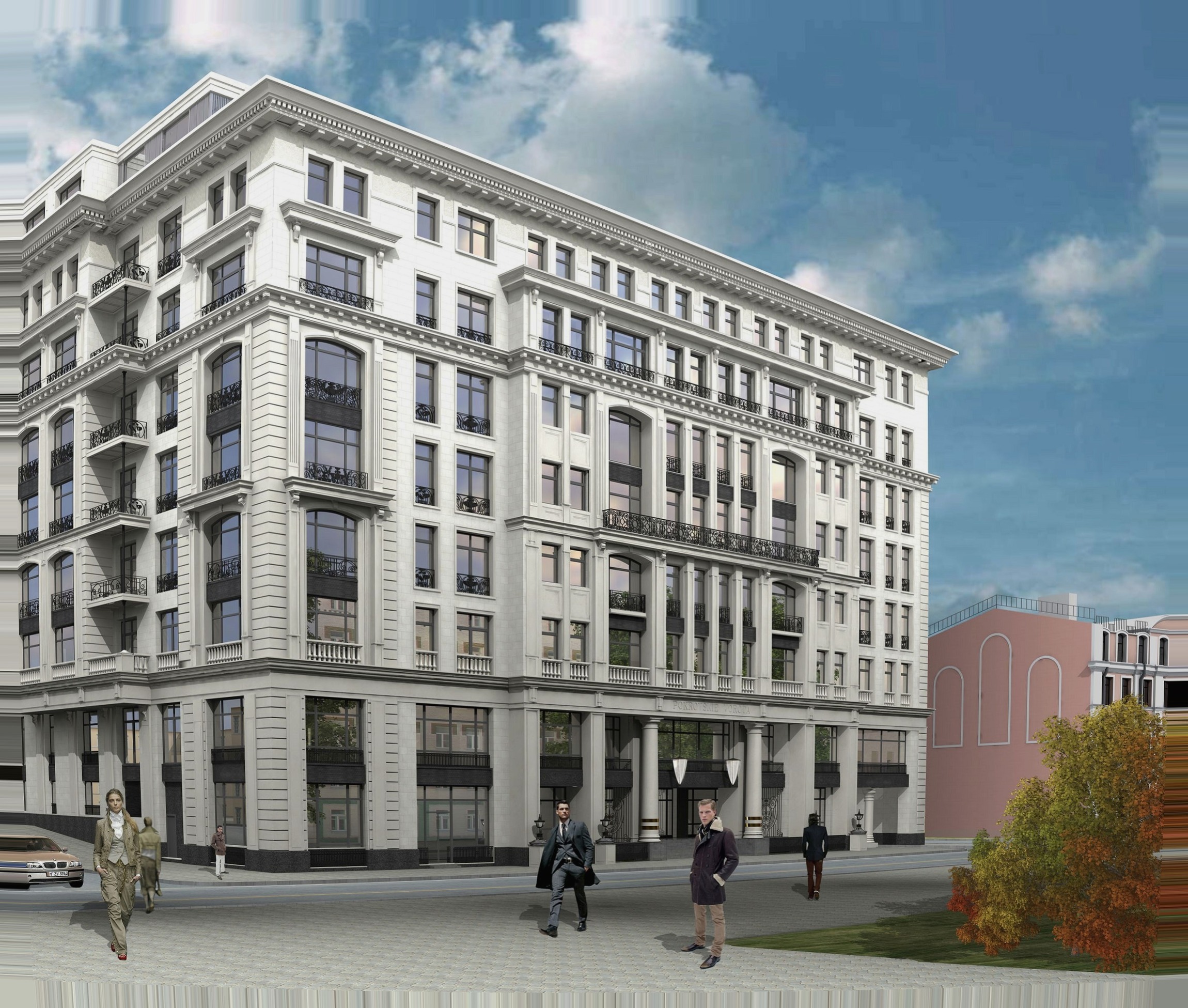 ЖК Дом на Покровском бульваре — общий вид