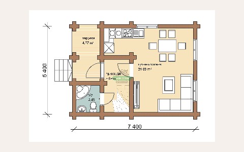 ЖК Дом на Солянке: планировка 1