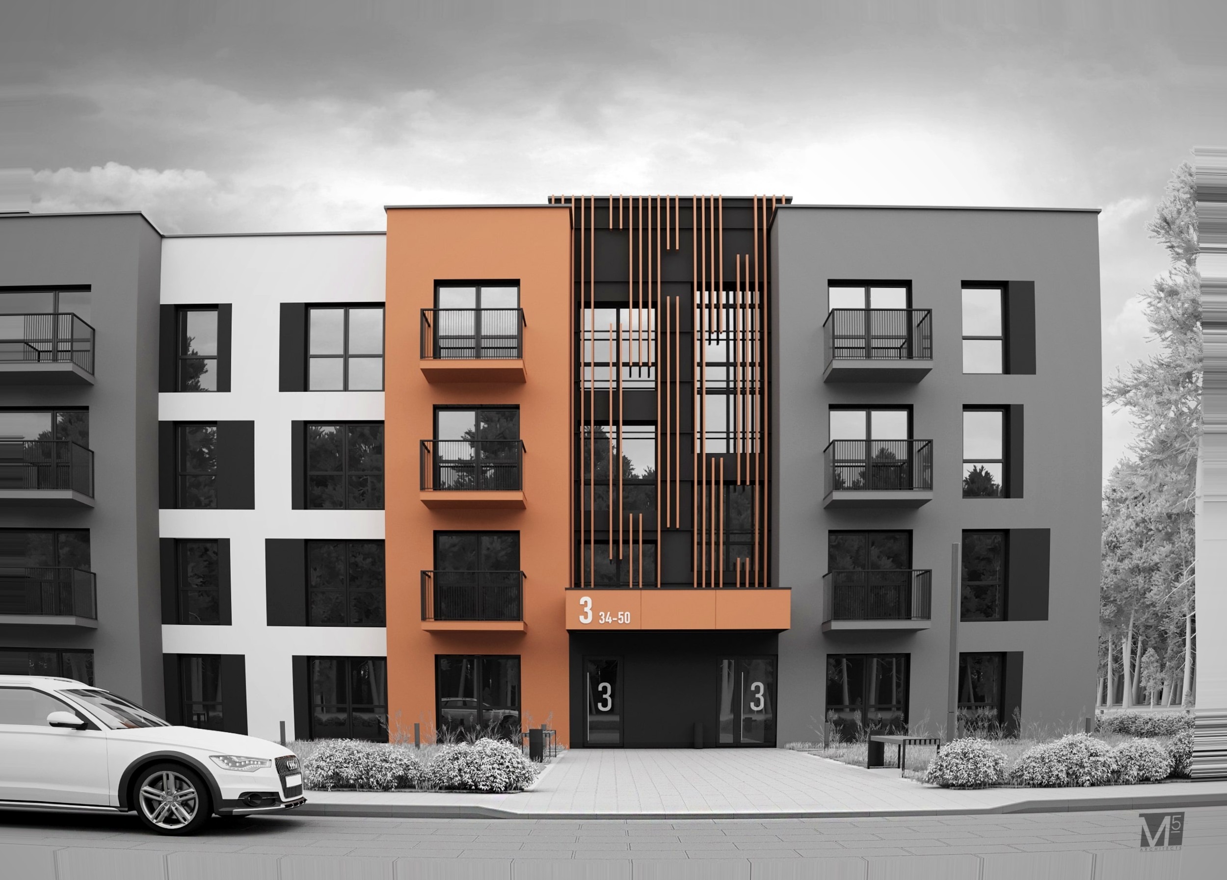 ЖК Дом на Цветном — общий вид