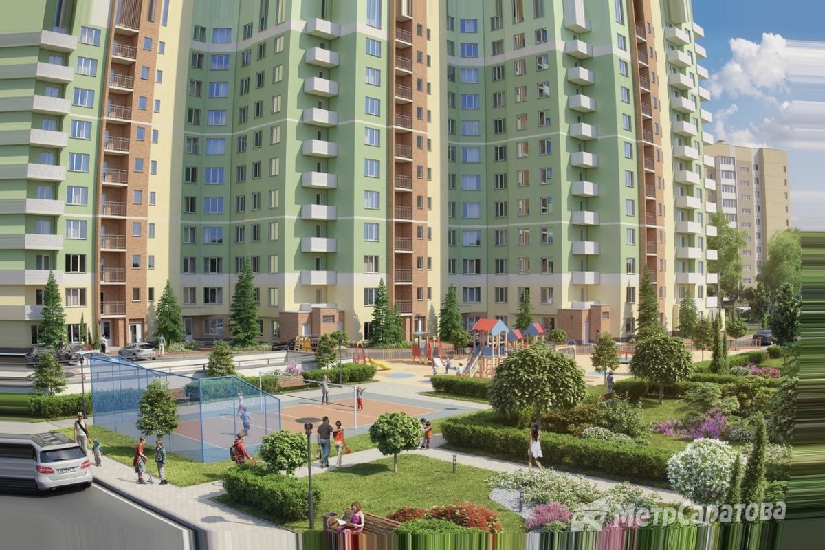 ЖК Дом с Атлантами: общий план (контент)