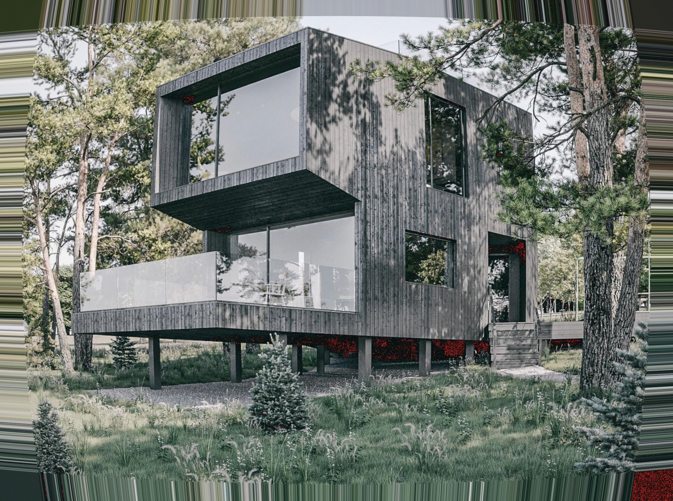 ЖК Дом в сосновой роще — общий вид