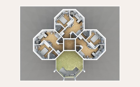 ЖК Дом-яйцо: планировка 3