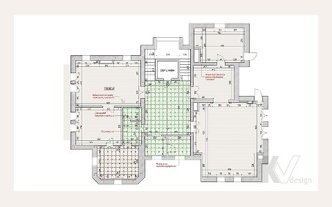 ЖК Довиль: планировка 1