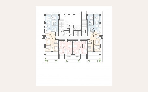 ЖК Dream Towers — планировка 2 ЖК Dream Towers: планировка 2