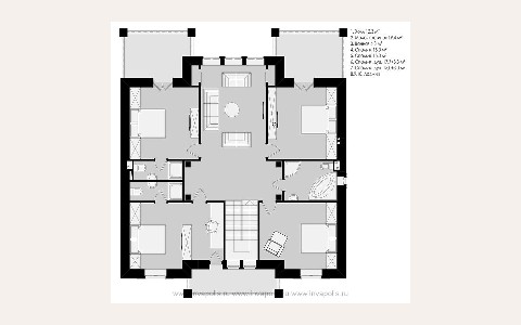 ЖК Дворянское Гнездо — планировка 4 ЖК Дворянское Гнездо: планировка 4