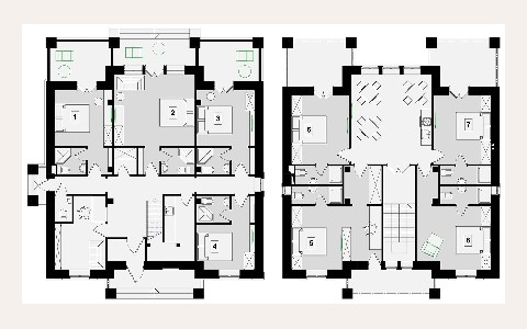 ЖК Дворянское Гнездо — планировка 5 ЖК Дворянское Гнездо: планировка 5