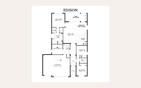 ЖК Edison House: планировка 1
