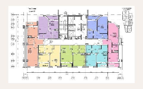 ЖК Ефремова, 14 — планировка 1 ЖК Ефремова, 14: планировка 1