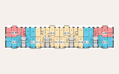 ЖК Ефремова, 14 — планировка 4 ЖК Ефремова, 14: планировка 4