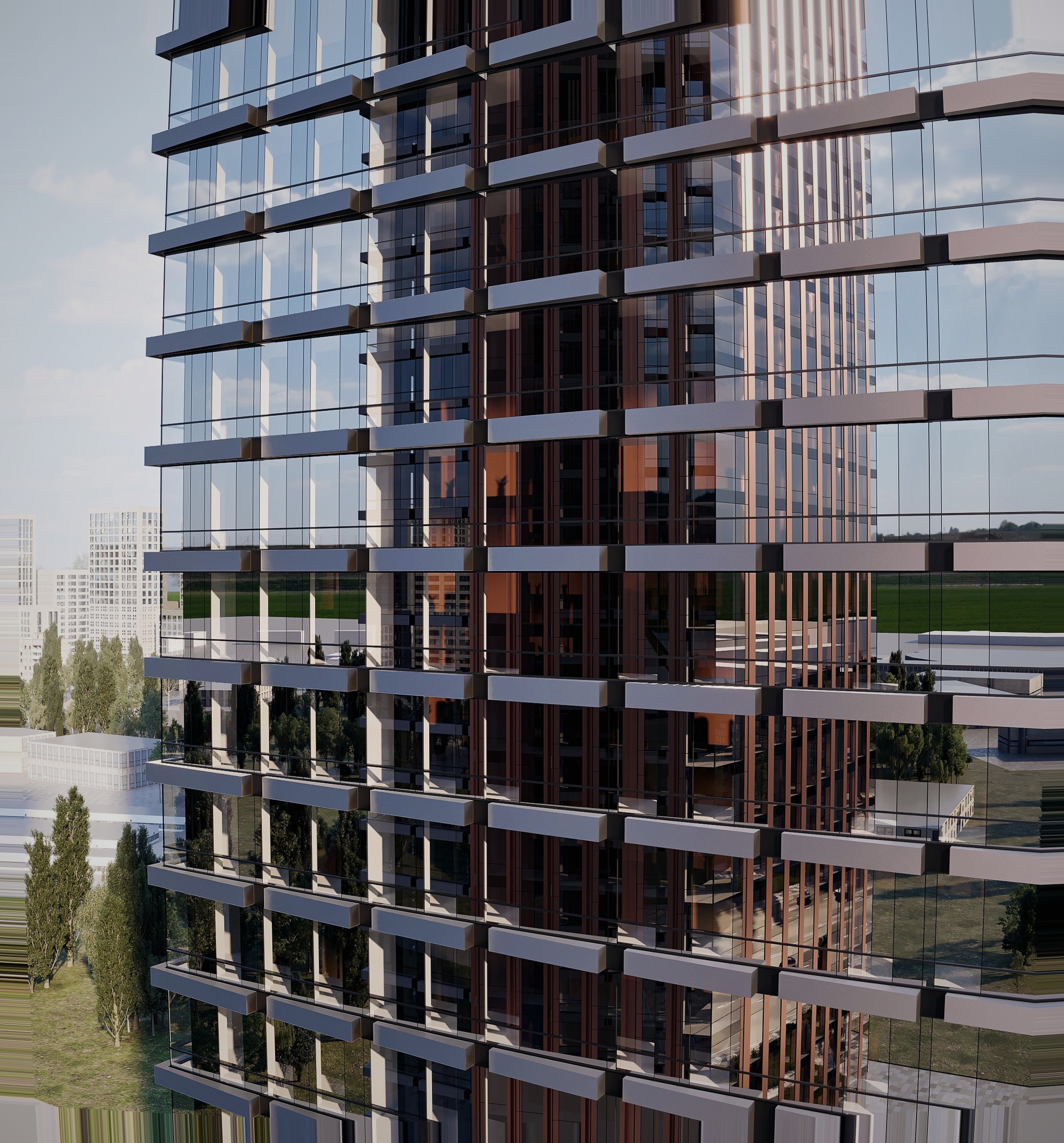 ЖК Eniteo — общий вид