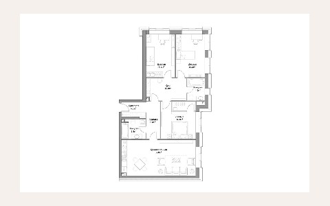 ЖК Fili City — планировка 2 ЖК Fili City: планировка 2