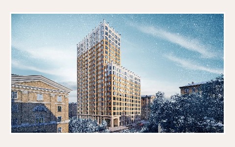 ЖК GloraX Premium Белорусская — планировка 4 ЖК GloraX Premium Белорусская: планировка 4