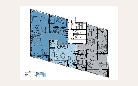 ЖК Город Яхт: планировка 2