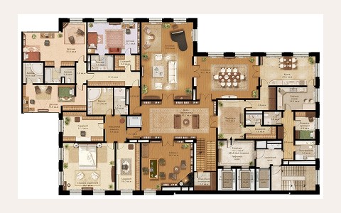 ЖК Гранатный 6: планировка 1