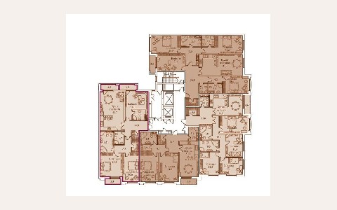 ЖК Grand Deluxe на Плющихе — планировка 1 ЖК Grand Deluxe на Плющихе: планировка 1