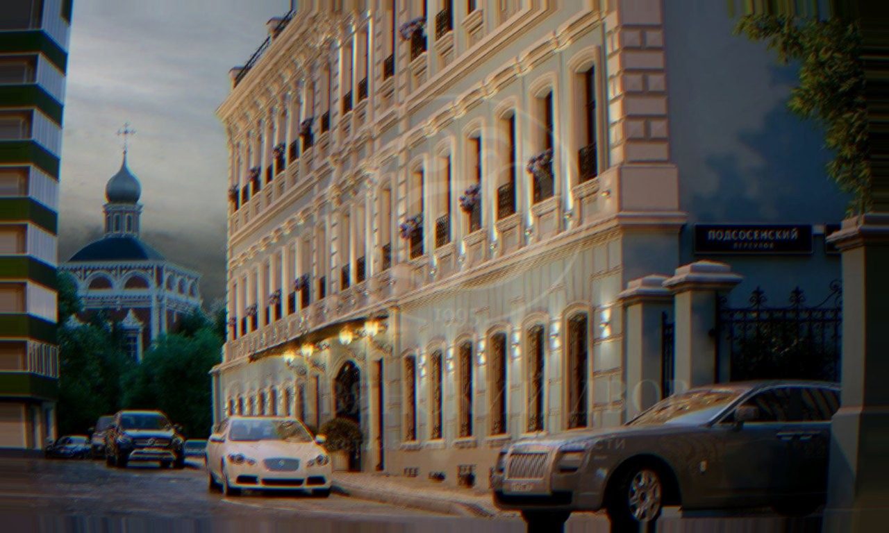 ЖК Il Ricco — исторический фасад особняка XIX века